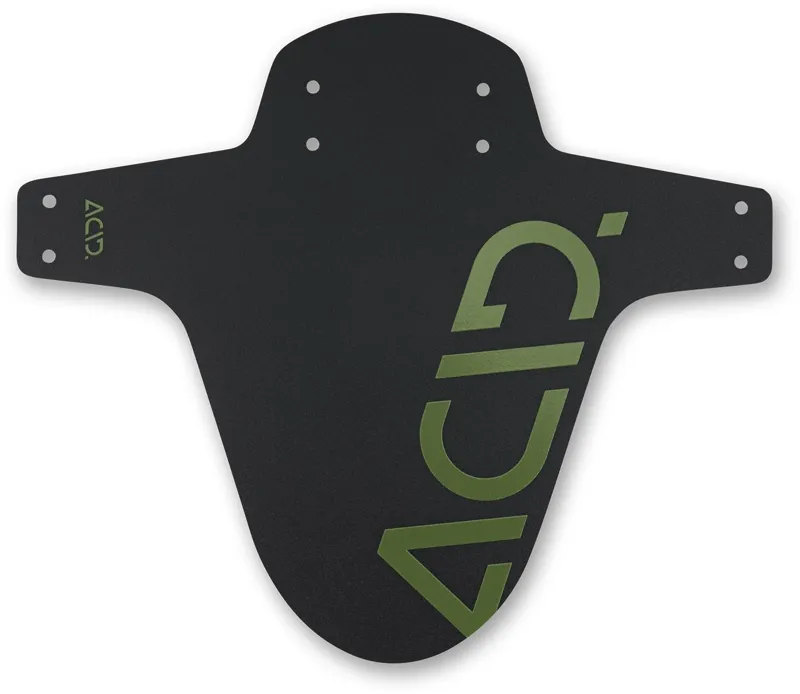 Cube / Acid Downhill Fork Front Mudguard in Black/Olive